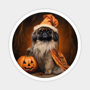 Halloween Pekingese Magnet